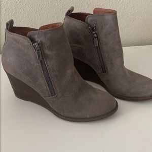 Lucky Brand Wedge Boots